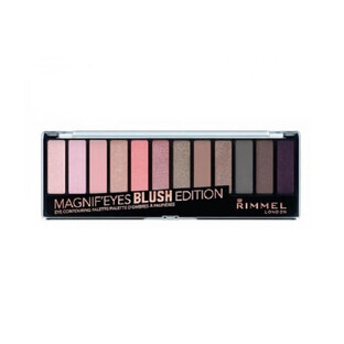 Rimmel Magnif Eyes Paleta de sombras de ojos Paleta de sombras 002 Blush Edition, 14,16 g Rimmel Magnif Eyes Paleta de sombras de ojos Paleta de sombras 002 Blush Edition, 14,16 g