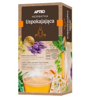 Apteo Beruhigungstee mit Orange, 20 Portionsbeutel