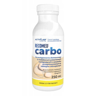 RecoMed Carbo goût citron, 250 ml