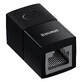 Connecteur réseau Connecteur de câble Ethernet RJ-45 Baseus AirJoy Series 10 pcs. - noir