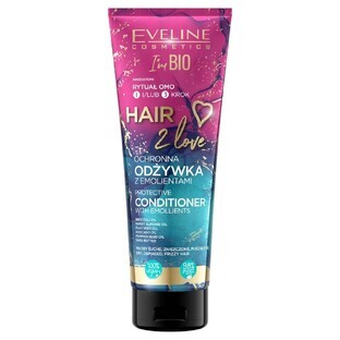 Eveline Cosmetics Hair 2 Love Conditionneur protecteur avec émollients, 250 ml