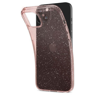 Spigen Liquid Crystal Glitter hoesje voor iPhone 15 Plus - roze doorschijnend