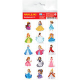 Princesses 01 Stickers 4 pieces