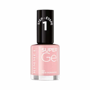 Rimmel Super Gel Nail Polish 021 New Romantic, 12ml