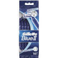 Rasoirs jetables Gillette Blue II Chromium, 10 pièces