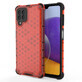 Husă blindată Honeycomb cu cadru din gel Samsung Galaxy A22 4G roșu