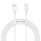 Baseus Superior USB auf USB Typ C Kabel 66 W 6A 2 m Weiß (CATYS-A02)