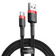 Baseus Cafule Câble USB-A / USB-C QC 3.0 3A 0,5 m - noir/rouge
