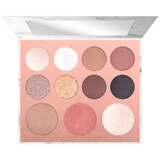BrushUp! Makeup Palette Multifunctional Eye and Face Makeup Palette 01 Dusk Lover, 18.5 g