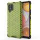 Honeycomb case armored cover with gel frame Samsung Galaxy A42 5G green