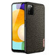 Dux Ducis Fino case nylon-covered case Samsung Galaxy A03s green