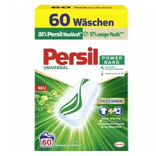 Persil Power Bars All-purpose laundry capsules, 60 pieces