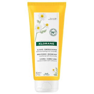 Klorane Balsam iluminator pentru păr blond cu mușețel, 200 ml