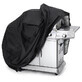 Waterproof barbecue cover, bike cover, motorcycle cover, garden furniture tarpaulin cover XL black