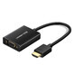 Ugreen cablu HDMI (masculin) - VGA (feminin) cablu adaptor negru (MM102)