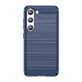 Carbon Caz Samsung Galaxy S23 silicon flexibil carbon caz albastru