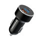Încărcător auto Wozinsky WDCCAC USB-C USB-A 36W - negru