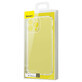 Baseus Frosted Glass Case Case for iPhone 13 Pro Max rigid case with gel frame transparent (ARWS000202)
