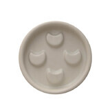 Mohani Lunula, portasapone in ceramica grigio