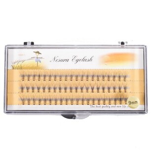 Sunone Nesura ciuffi di ciglia premium 9 mm, 60 pezzi