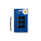 Top Choice Spille per capelli nere 3004, 30 pezzi