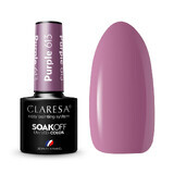 Claresa Soak Off Barniz Híbrido UV/LED Morado 613, 5g