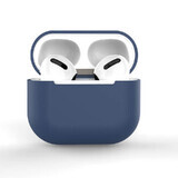 Case for AirPods Pro silicone soft earphone case blue (case C)