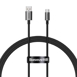 Baseus Superior Series USB-A / USB-C 100W cablu 1m - negru