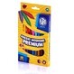 Premium-Wachsmalkreiden 18 Farben