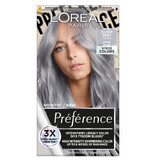 L'Oreal Paris Preference Vivid Colors Colore Permanente per Capelli 10.112 Grigio Argento