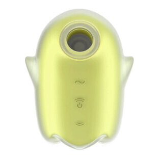Satisfyer Glowing Ghost Suction Vibrator Yellow