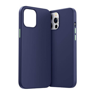 Carcasă de protecție Joyroom Color Series pentru iPhone 12 Pro Max albastru (JR-BP800)