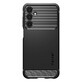 Custodia Spigen Rugged Armor per Samsung Galaxy A25 5G - nero opaco