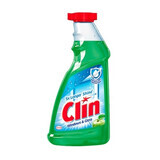 Clin, Apple, Window cleaner with alcohol, spare, 500 ml