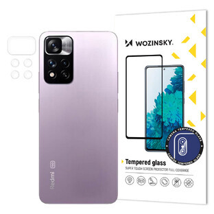 Wozinsky Camera Glass Vetro temperato 9H per l'intera fotocamera di Xiaomi Redmi Note 11 Pro+