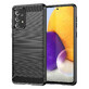 Carbon Case custodia flessibile Samsung Galaxy A73 nero