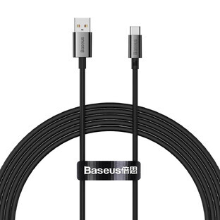 Baseus Superior Series USB-A / USB-C 100W cable for Huawei / Honor 1.5m - black