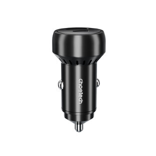 Choetech TC0014 USB-C USB-A PD 60W Autoladegerät mit LED-Hintergrundbeleuchtung - schwarz Choetech TC0014 USB-C USB-A PD 60W Autoladegerät mit LED-Hintergrundbeleuchtung - schwarz