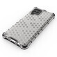 Etui blindé en nid d'abeille avec cadre en gel Samsung Galaxy A42 5G noir
