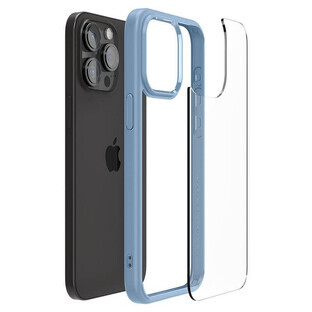 Funda Spigen Ultra Hybrid para iPhone 15 Pro Max - azul claro