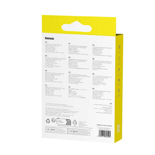 Baseus AquaGlide BS-PC029 waterproof IPX8 case with Slide Lock system - white.