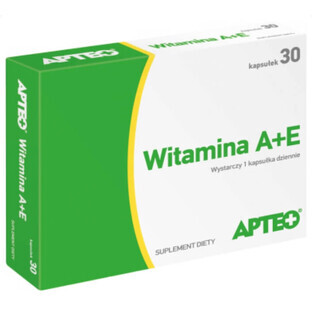 Vitamin A+E Apteo 30 capsules