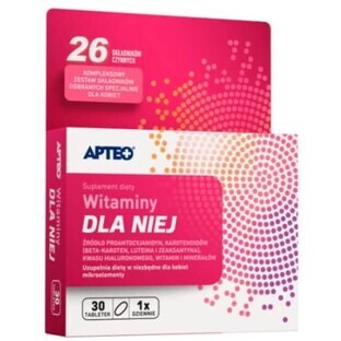 Apteo Vitamins for Her, 30 tablets