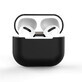 Case for AirPods 2 / AirPods 1 silicone soft earphone case black (case C)