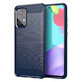 Husă flexibilă Carbon Case Samsung Galaxy A72 4G albastru