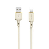 Dudao L7SL Câble USB-A - Lightning 5A 1m - beige