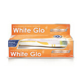 White Glo Smoker Formula Whitening tandpasta voor rokers, 100 ml + borsteltje
