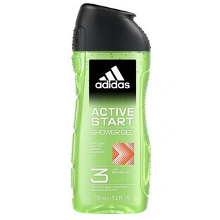 Gel de duș pentru bărbați Adidas Active Start, 250 ml