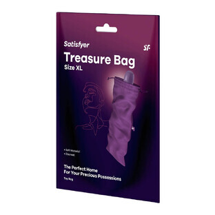 Satisfyer Treasure Bag Bolsa para guardar gadgets XL Violeta