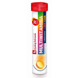 Multivitamin + Ginseng, 20 Brausetabletten